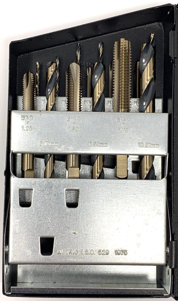 Tap and Drill Set 18 Piece, Metric Drill Bit Dude
